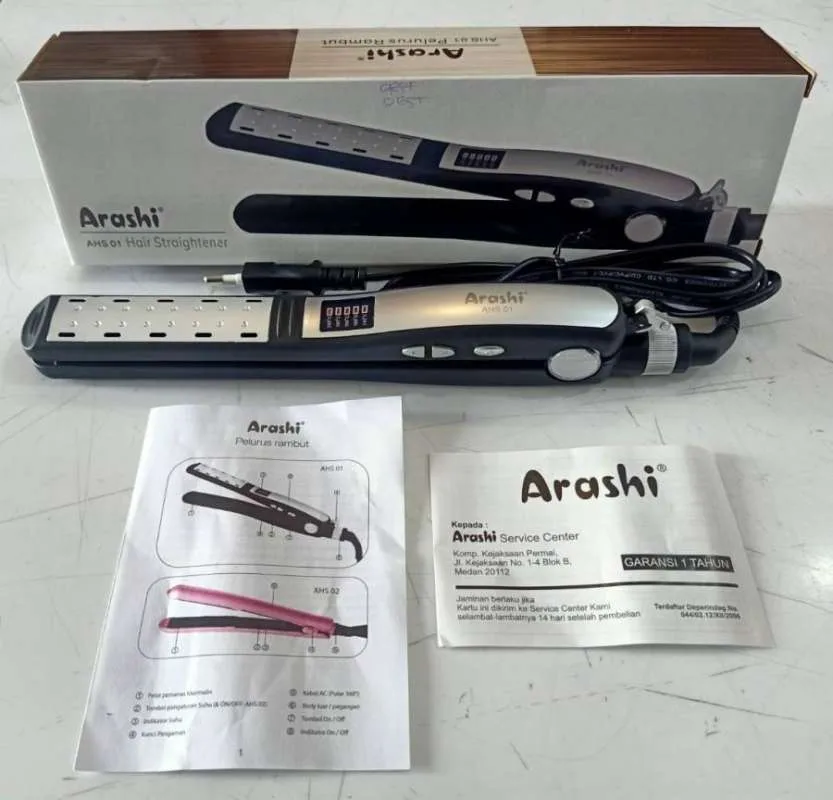 ARASHI HAIR STRAIGHTENER AHS 01