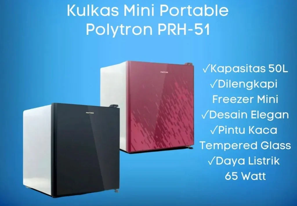 Kulkas Polytron Mini 50L