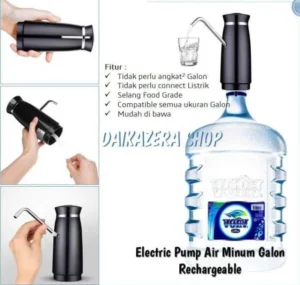 Pompa Air Galon Rechargeable