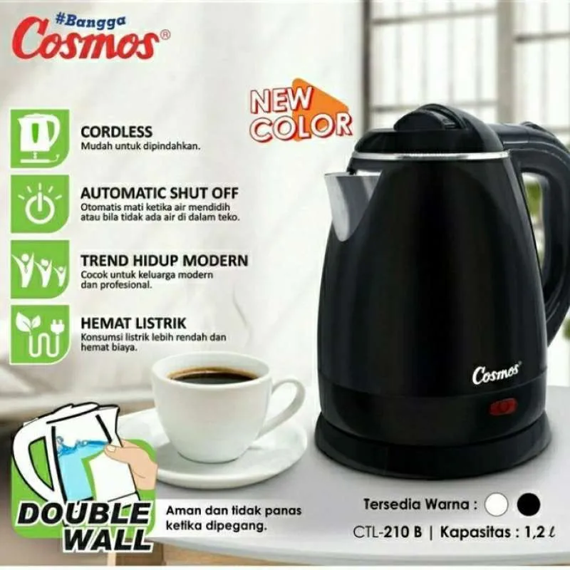 Teko Listrik Cosmos CTL210B