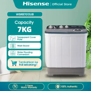 Mesin Cuci Hisense WSRB7013UB