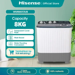 Mesin Cuci Hisense WSRB8013UB