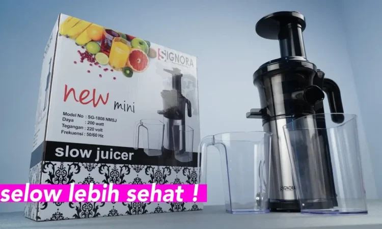 Slow Juicer Signora SG-1808NMSJ